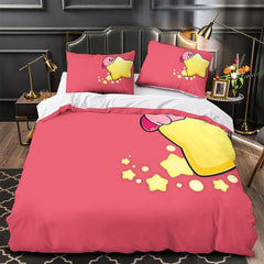 2024 NEW Kirby Bedding Set Quilt Duvet Cover Without Filler