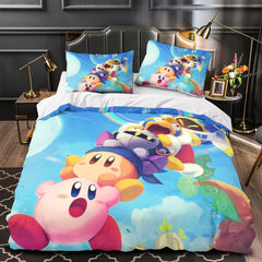 2024 NEW Kirby Bedding Set Quilt Duvet Cover Without Filler