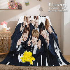 2024 NEW Kpop BTS Butter Bangtan Boys Cosplay Flannel Blanket