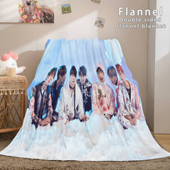 2025 NEW Kpop BTS Butter Bangtan Boys Cosplay Flannel Blanket