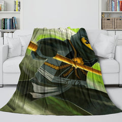 2025 NEW LEGO Ninjago Blanket Flannel Throw Room Decoration