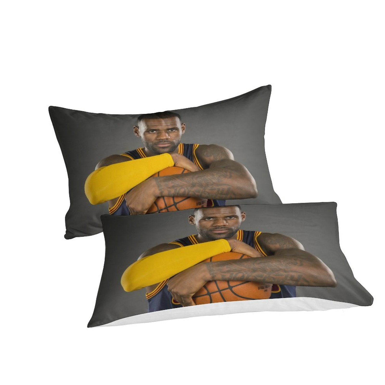 2025 NEW Lakers LeBron Raymone James Bedding Set Pattern Quilt Duvet Cover