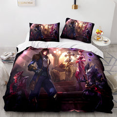 2024 NEW League of Legends LOL Cosplay Bedding Sets Quilt Covers Without Filler