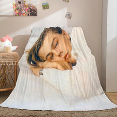 2024 NEW Leonardo DiCaprio Flannel Throw Blanket Micro Fleece Plush Blanket