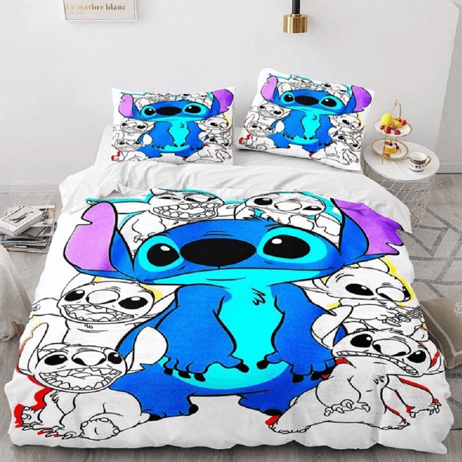 2024 NEW Lilo and Stitch Bedding Set Quilt Covers Without Filler