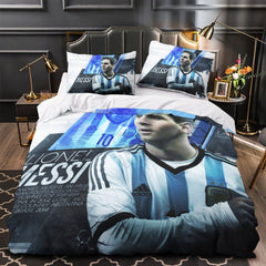 2025 NEW Messi Bedding Set Pattern Quilt Cover Without Filler