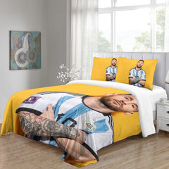 2025 NEW Messi Bedding Set Pattern Quilt Cover Without Filler