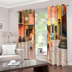 2025 NEW Luca Curtains 2 Panels Blackout Window Drapes for Room Decoration