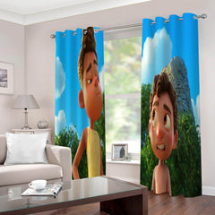 2025 NEW Luca Curtains 2 Panels Blackout Window Drapes for Room Decoration