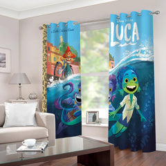 2025 NEW Luca Curtains 2 Panels Blackout Window Drapes for Room Decoration