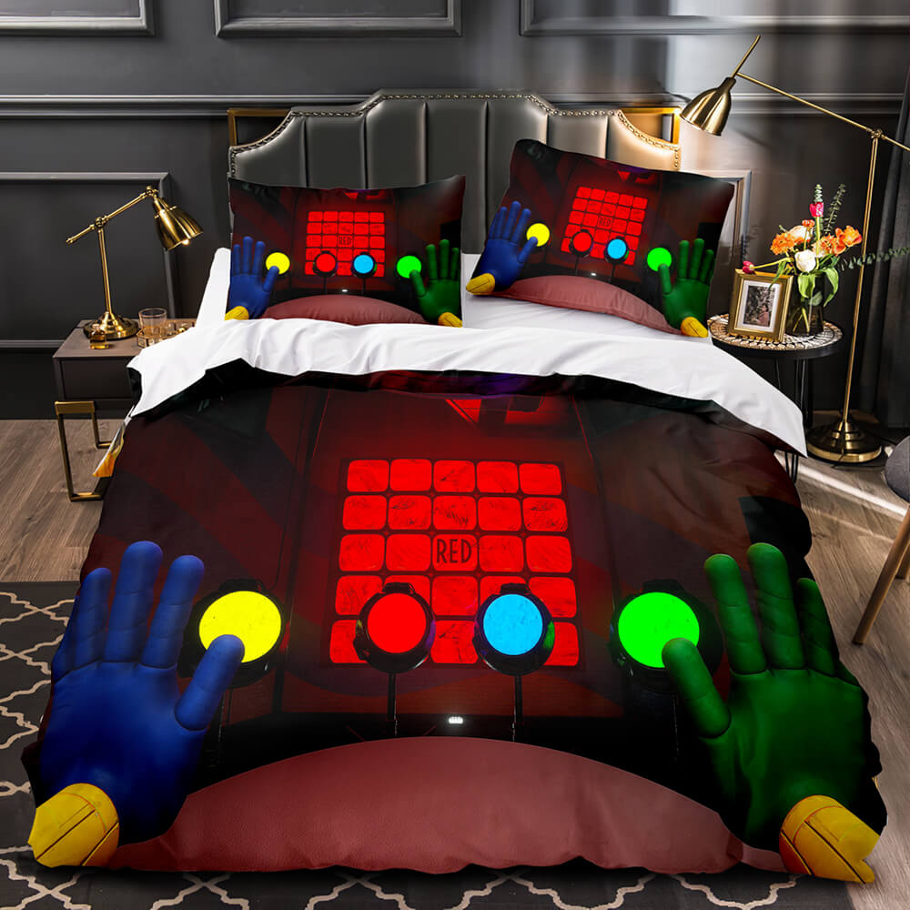 2024 NEW Games Poppy Playtime Bedding Set Quilt Duvet Cover Bedding Sets