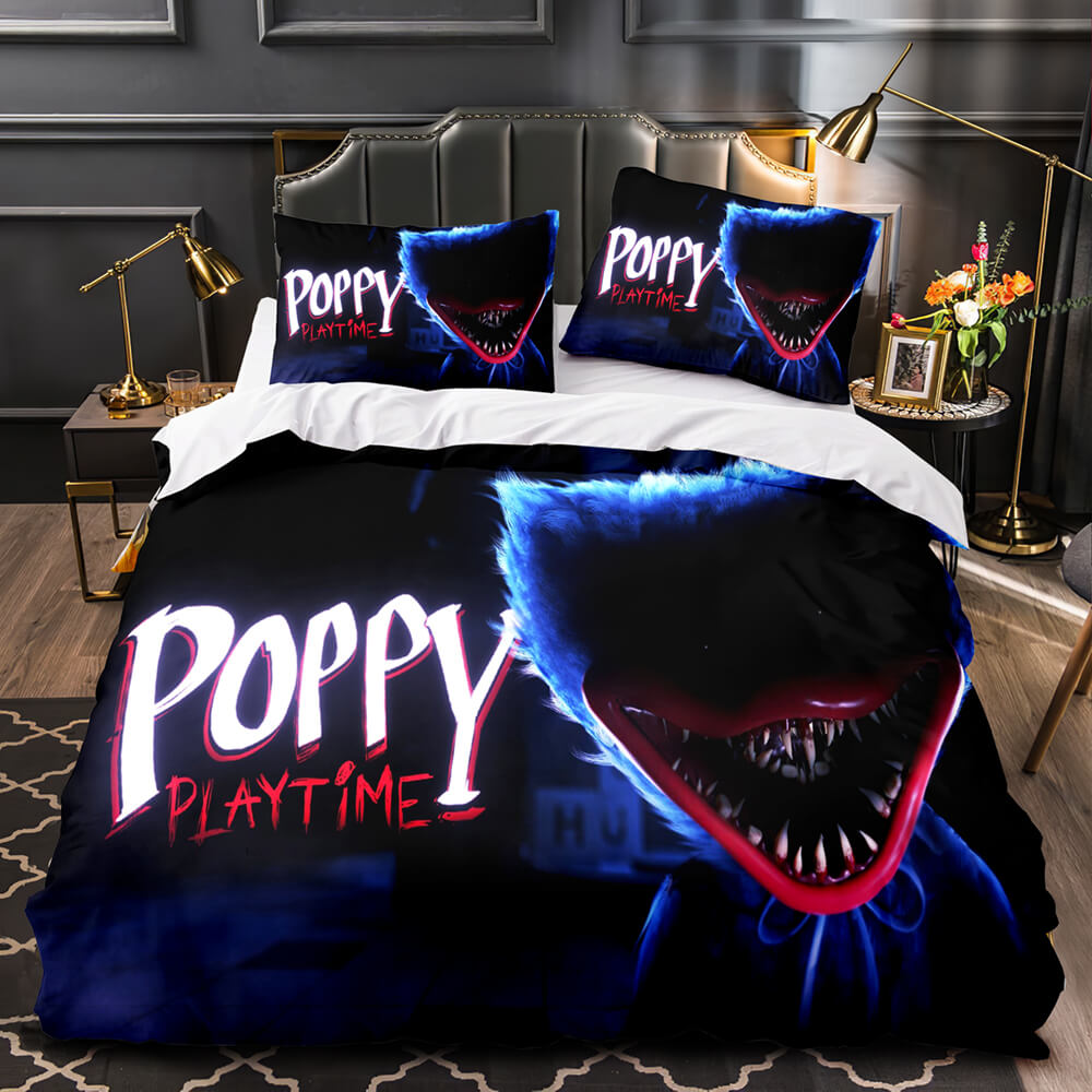 2024 NEW Games Poppy Playtime Bedding Set Quilt Duvet Cover Bedding Sets