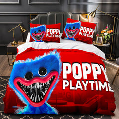 2024 NEW Games Poppy Playtime Bedding Set Quilt Duvet Cover Bedding Sets