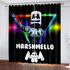 2024 NEW Marshmello Curtains Blackout Window Drapes