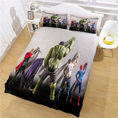 2024 NEW Marvel Avengers Bedding Set Quilt Cosplay Quilt Cover Without Filler