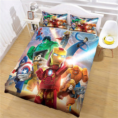 2024 NEW Marvel Avengers Bedding Set Quilt Cosplay Quilt Cover Without Filler