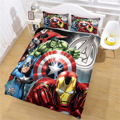 2024 NEW Marvel Avengers Bedding Set Quilt Cosplay Quilt Cover Without Filler