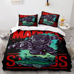 2024 NEW Marvel Comics Cosplay Bedding Set Quilt Cover Room Decoration
