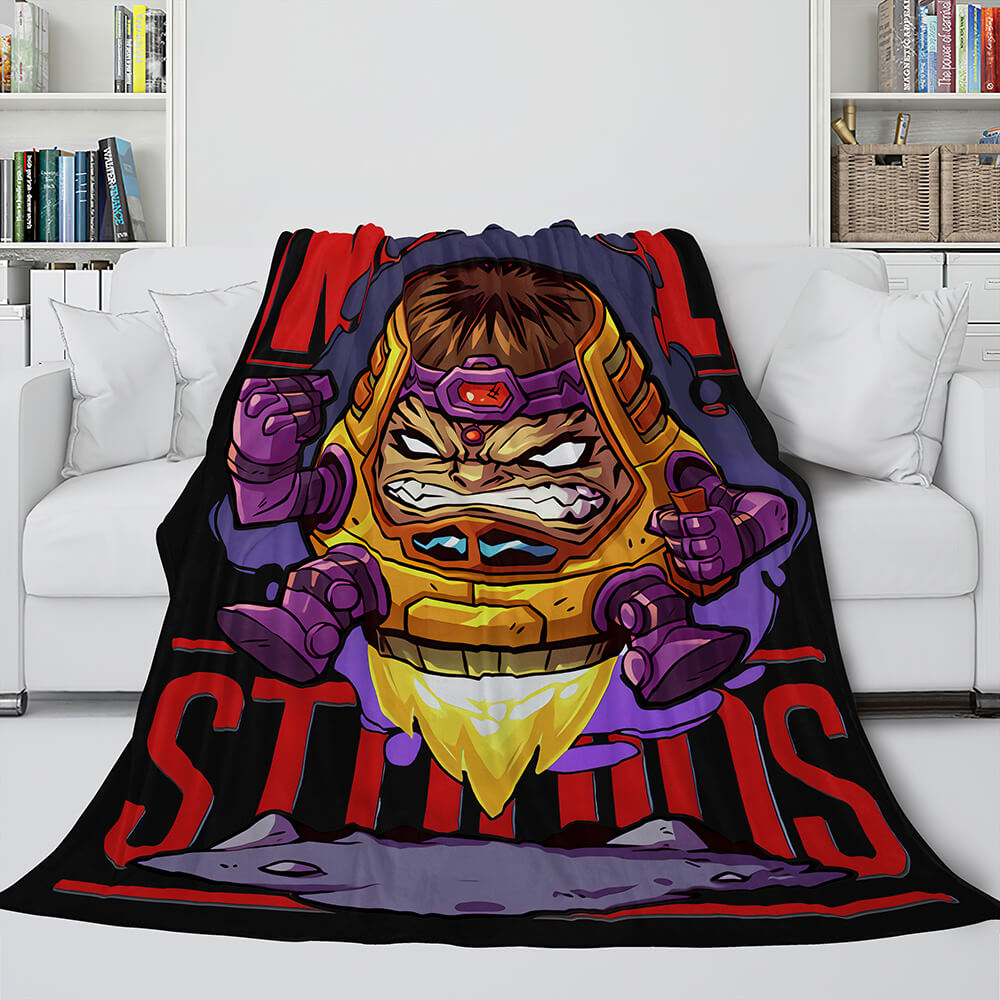 2024 NEW Marvel Hero Flannel Fleece Throw Cosplay Blanket Shawl Wrap Nap Quilt