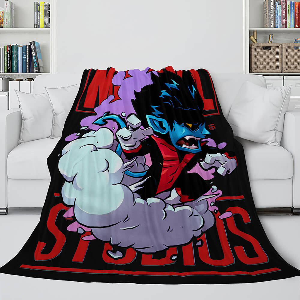 2024 NEW Marvel Hero Flannel Fleece Throw Cosplay Blanket Shawl Wrap Nap Quilt