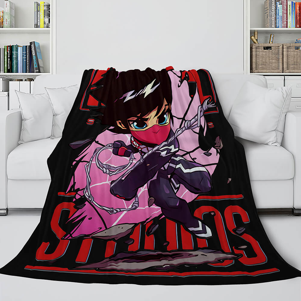 2024 NEW Marvel Hero Flannel Fleece Throw Cosplay Blanket Shawl Wrap Nap Quilt