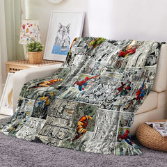 2026 NEW Marvel Spider Man Blanket Flannel Throw Room Decoration
