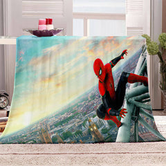 2026 NEW Marvel Spider Man Blanket Flannel Throw Room Decoration