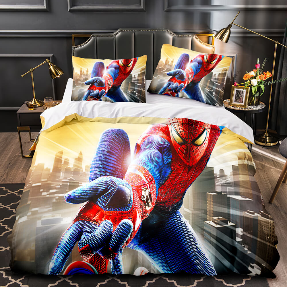 2024 NEW Marvel Spiderman Spider-Man Cosplay Bedding Set Quilt Covers Without Filler