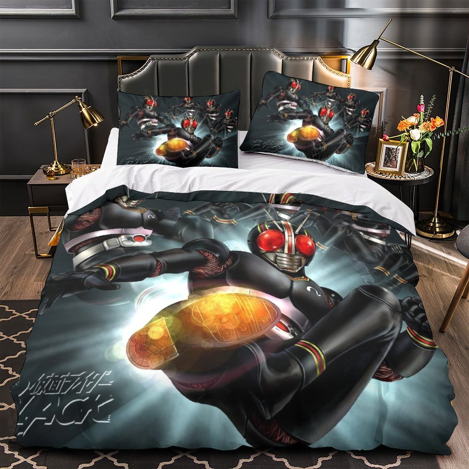 2024 NEW Masked Rider Bedding Set Quilt Cover Without Filler