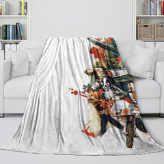 2024 NEW Masked Rider Blanket Flannel Throw Room Decoration