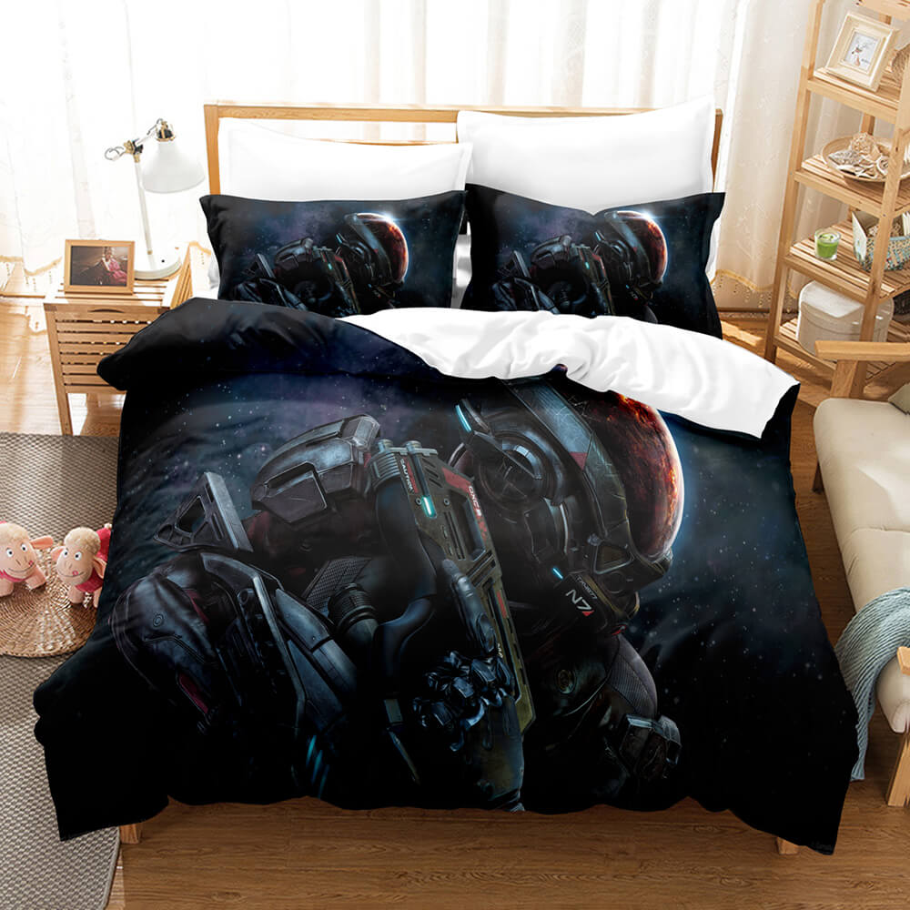 2024 NEW Mass Effect Andromeda Cosplay Bedding Sets