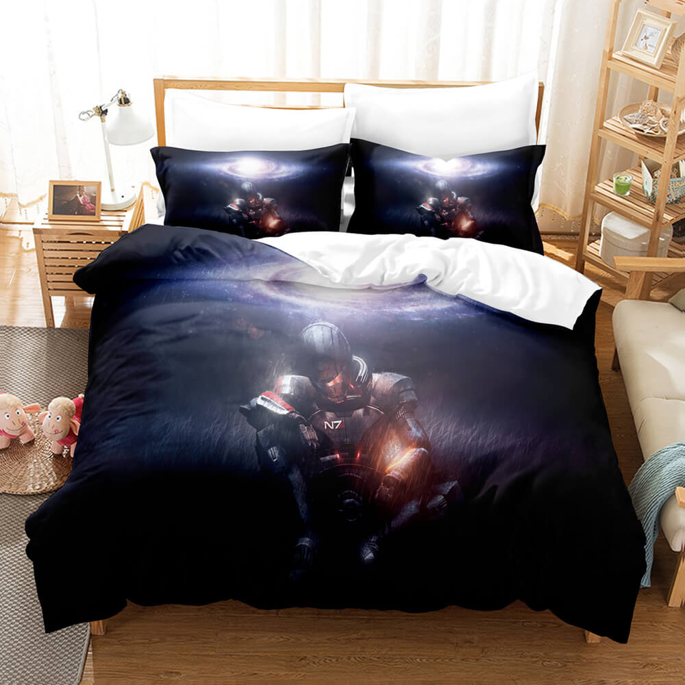 2024 NEW Mass Effect Andromeda Cosplay Bedding Sets