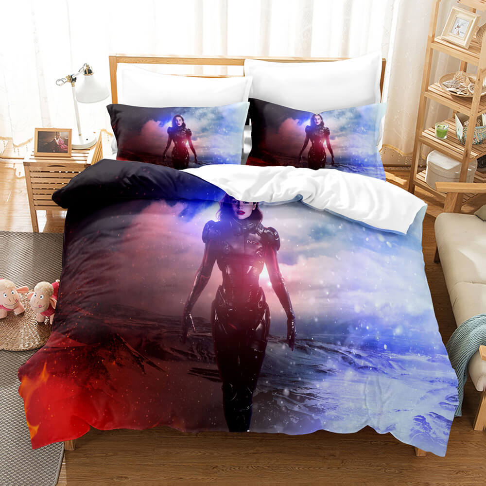 2024 NEW Mass Effect Andromeda Cosplay Bedding Sets