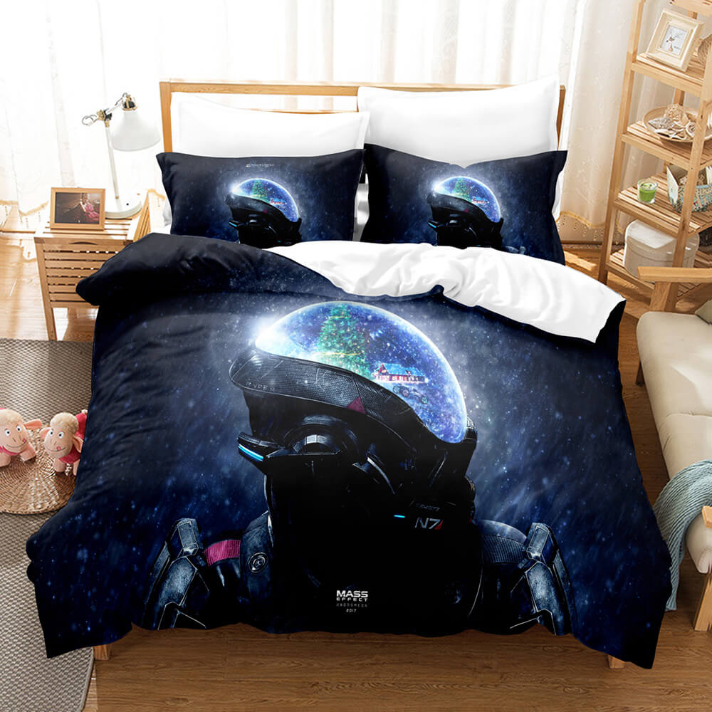 2024 NEW Mass Effect Andromeda Cosplay Bedding Sets