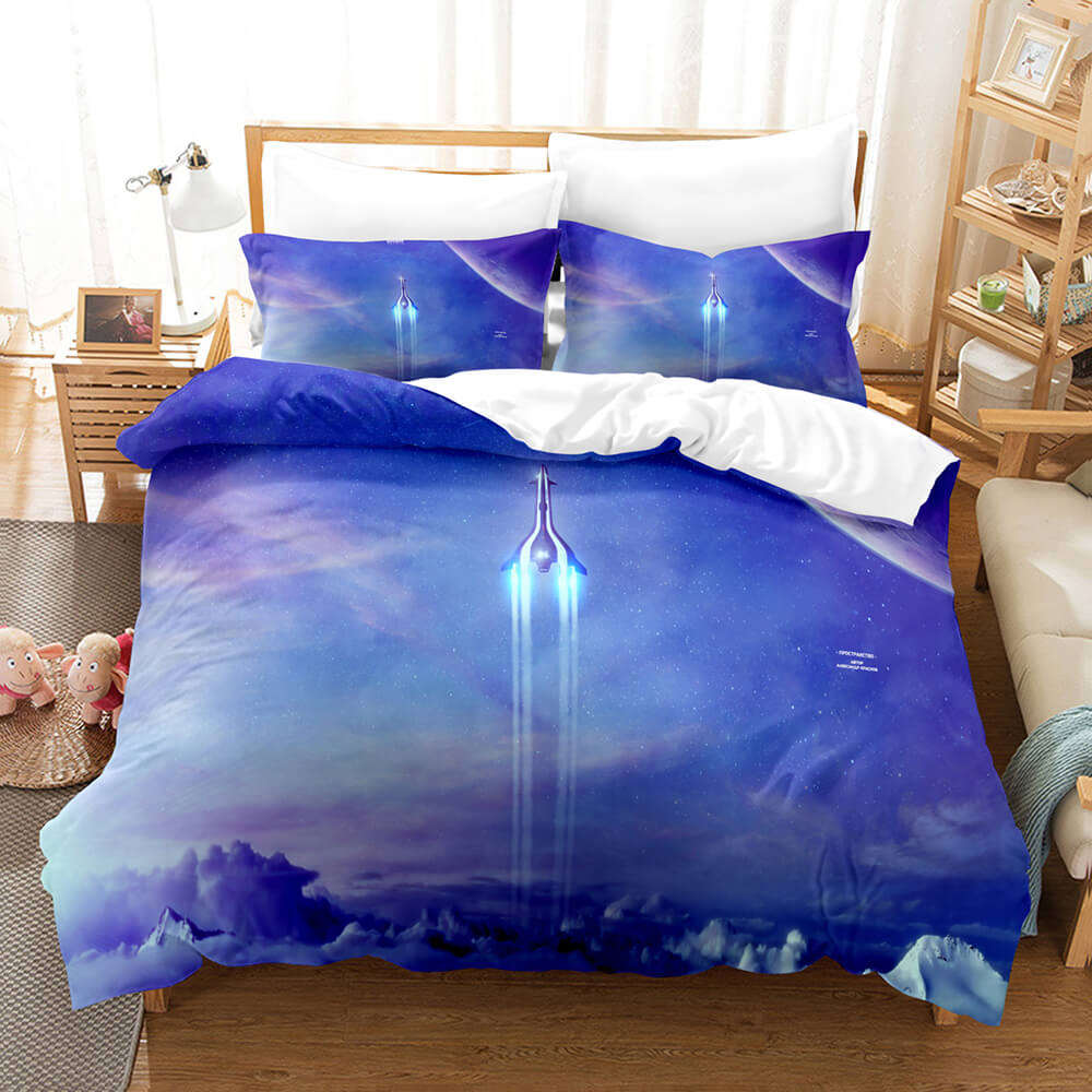 2024 NEW Mass Effect Andromeda Cosplay Bedding Sets