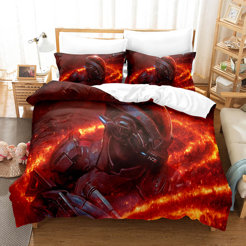 2024 NEW Mass Effect Andromeda Cosplay Bedding Sets