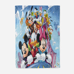 2024 NEW Mickey Mouse Blanket Flannel Throw Room Decoration
