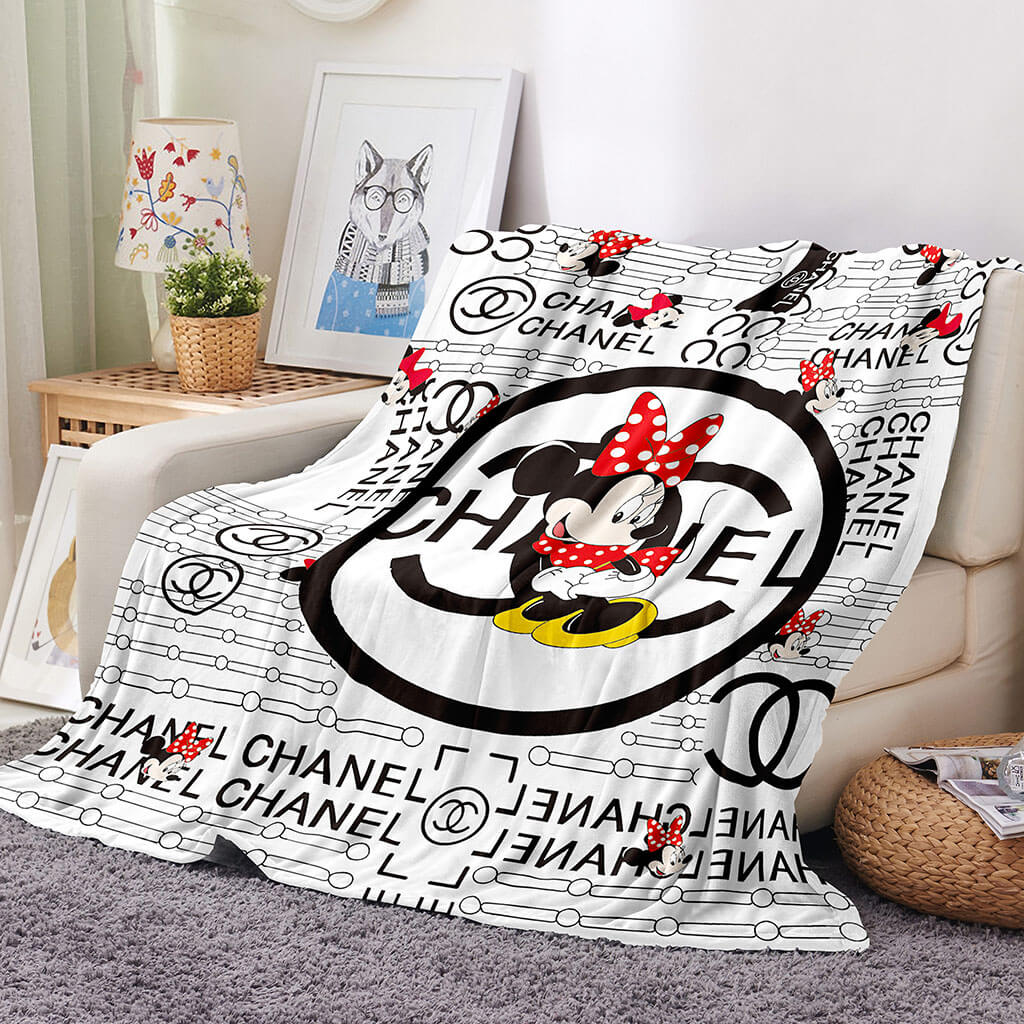 2024 NEW Mickey Mouse Donald Duck Blanket Flannel Fleece Throw Cosplay Blanket