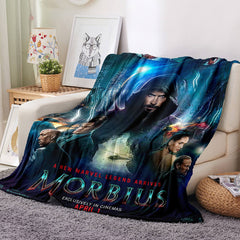 2024 NEW Morbius Flannel Fleece Blanket Throw Cosplay Blanket Room Decoration