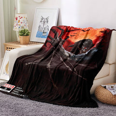 2024 NEW Morbius Flannel Fleece Blanket Throw Cosplay Blanket Room Decoration