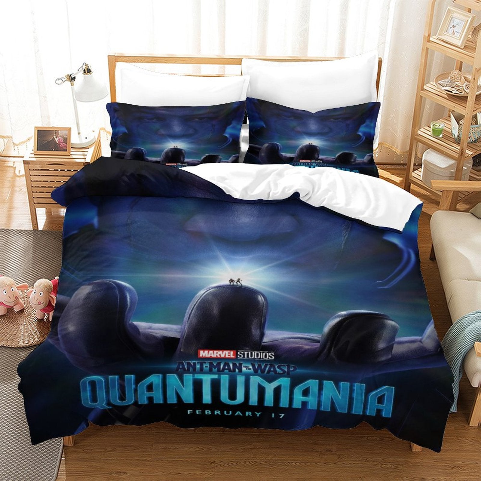 2024 NEW Movie Ant-Man and The Wasp Quantumania Bedding Set Quilt Cover