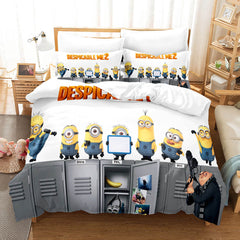 2024 NEW Movie Despicable Me Bedding Set Quilt Cover Without Filler