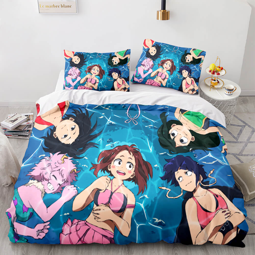 2024 NEW My Hero Academia Bedding Set Cosplay Quilt Covers Without Filler
