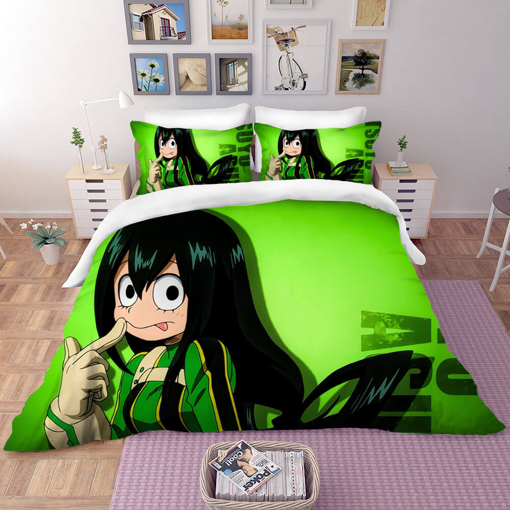 2024 NEW My Hero Academia Pattern Bedding Set Kids Quilt Covers