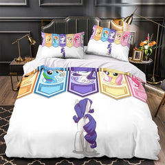 2024 NEW My Little Pony Bedding Set Quilt Duvet Cover Without Filler