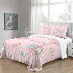 2024 NEW My Melody Bedding Set Quilt Duvet Cover