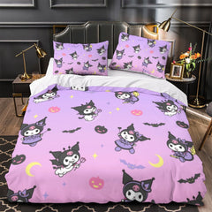 2025 NEW My Melody Kuromi Bedding Set Quilt Cover Without Filler