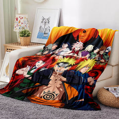 2025 NEW Naruto Blanket Flannel Throw Room Decoration