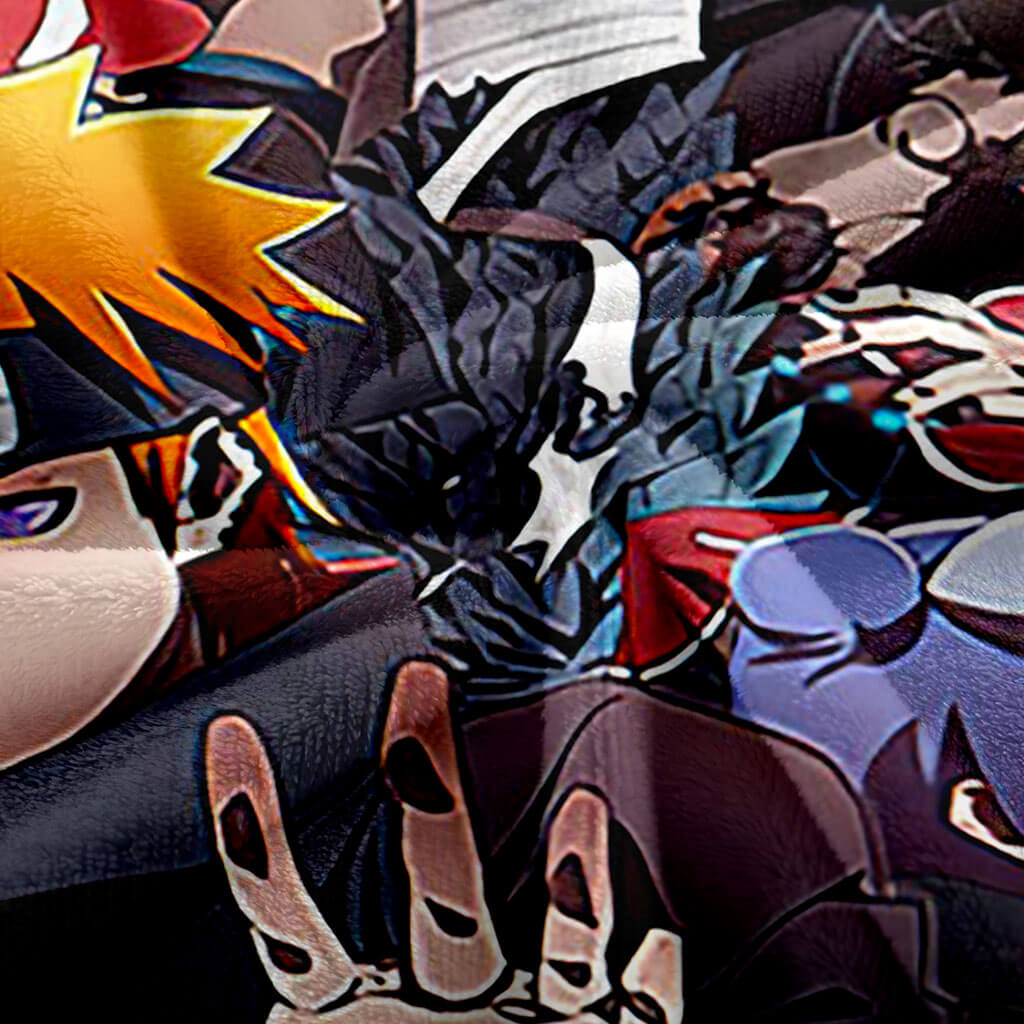 2025 NEW Naruto Blanket Flannel Throw Room Decoration