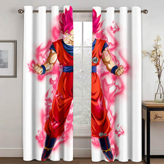 2024 NEW Naruto Curtains Cosplay Blackout Window Treatments Drapes for Room Decoration
